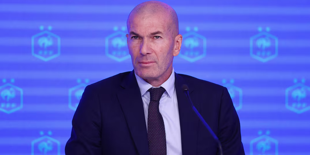 المؤتمر الصحفي الأول لزيدان: الحديث عن منتخب فرنسا وكيليان مبابي