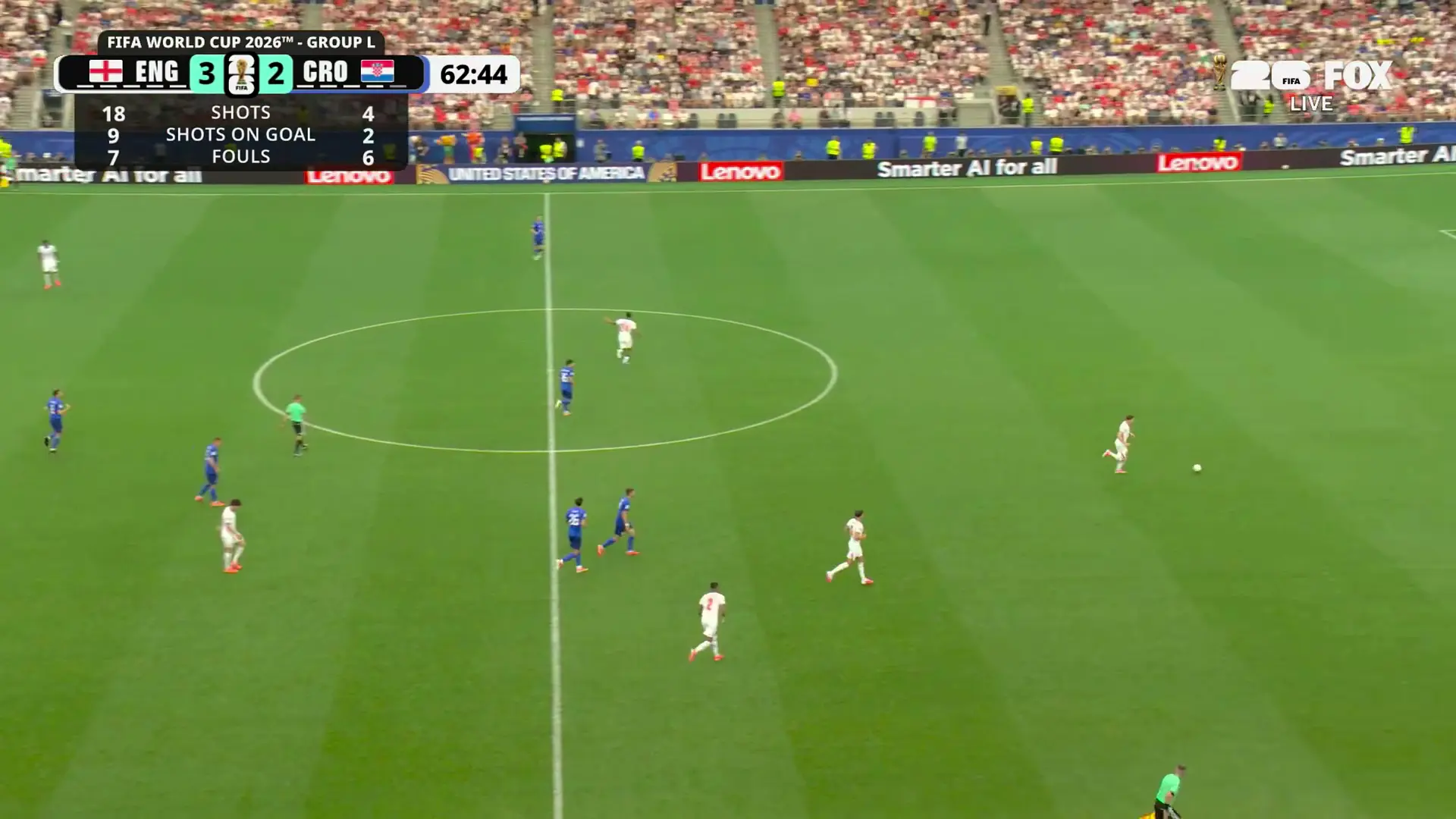 2026-06-18 Piala Dunia FIFA 2026 Babak Grup – Grup L: Inggris vs. Kroasia
