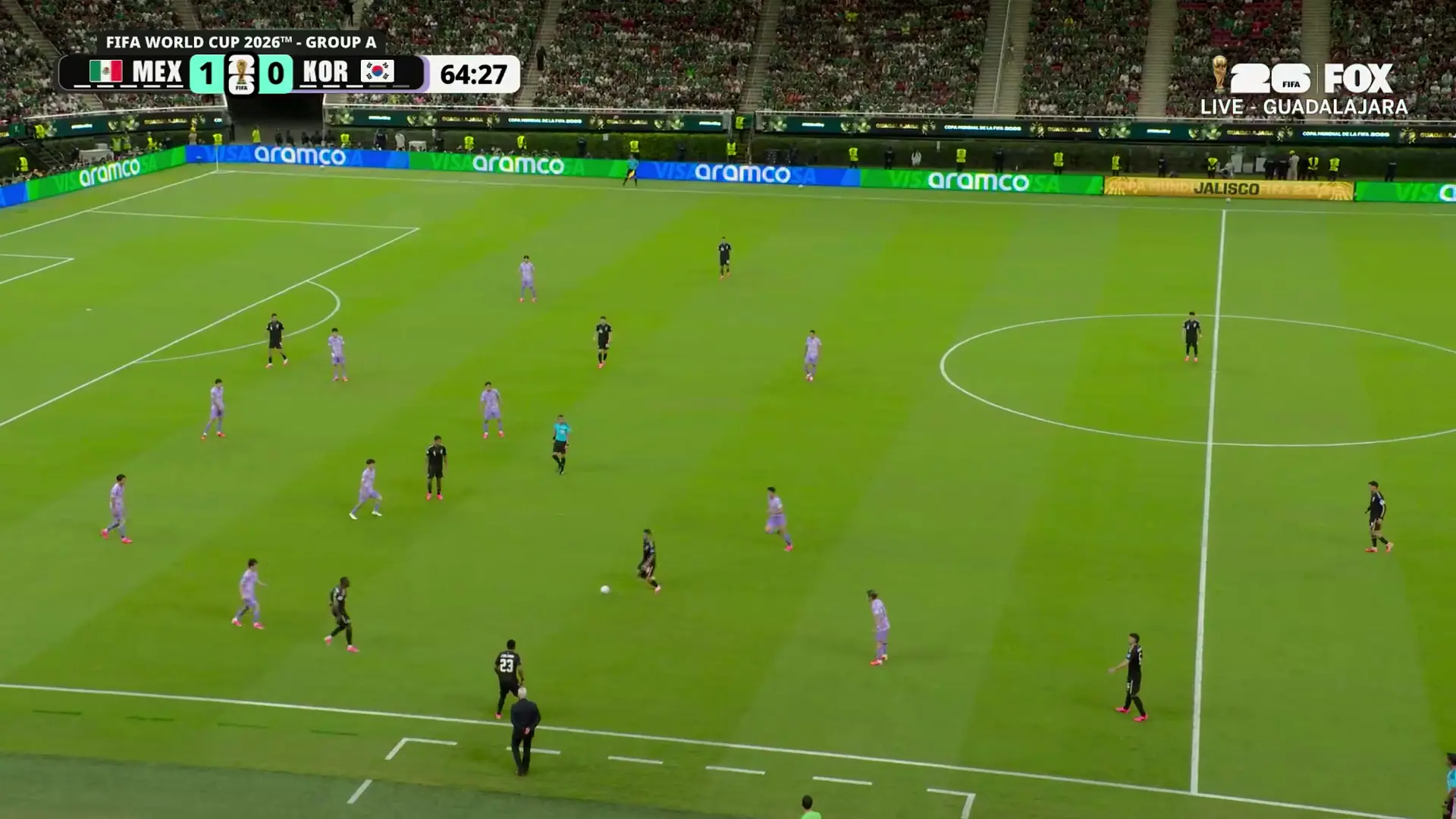 2026-06-19 كأس العالم FIFA 2026 دور المجموعات – المجموعة A: المكسيك ضد كوريا الجنوبية