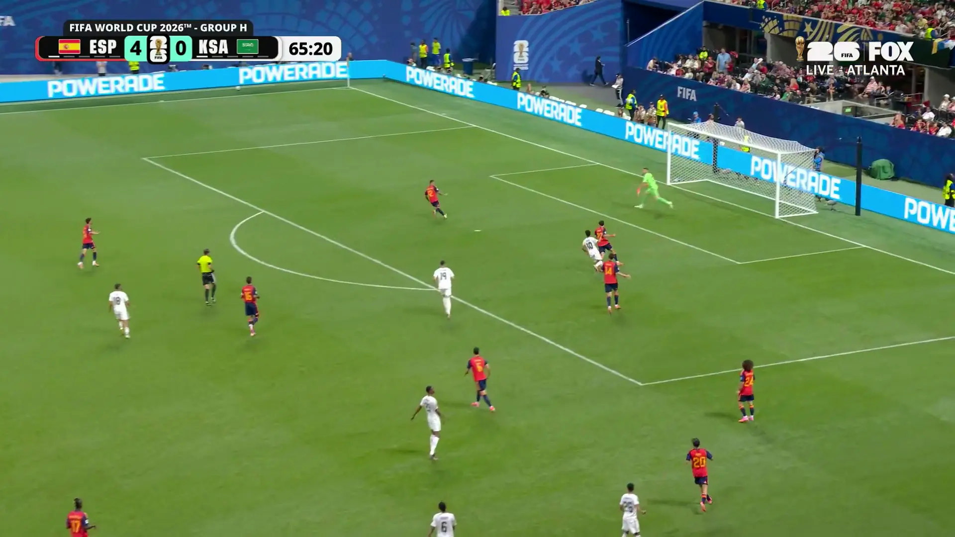 2026-06-22 Piala Dunia FIFA 2026 Babak Grup – Grup F: Spanyol vs. Arab Saudi