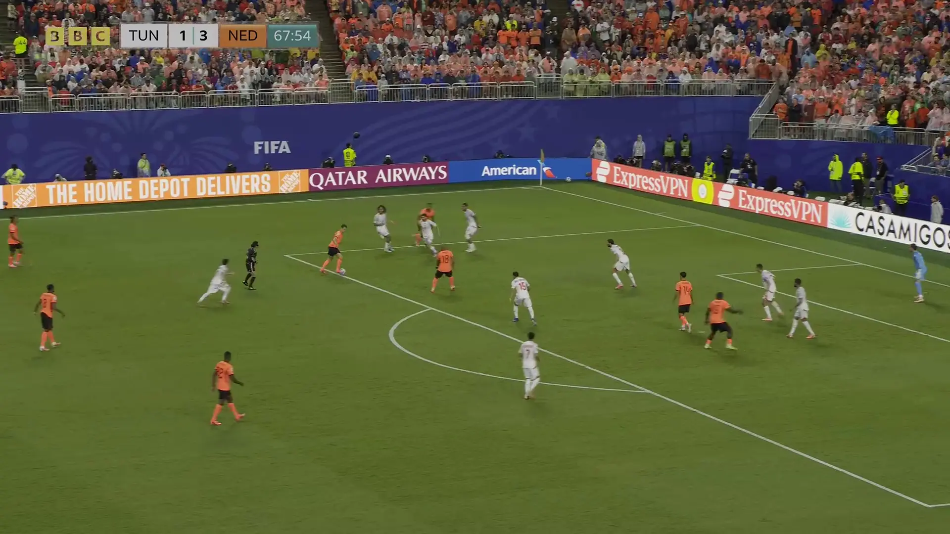 2026-06-26 Piala Dunia FIFA 2026 Babak Grup – Grup F: Tunisia vs. Belanda