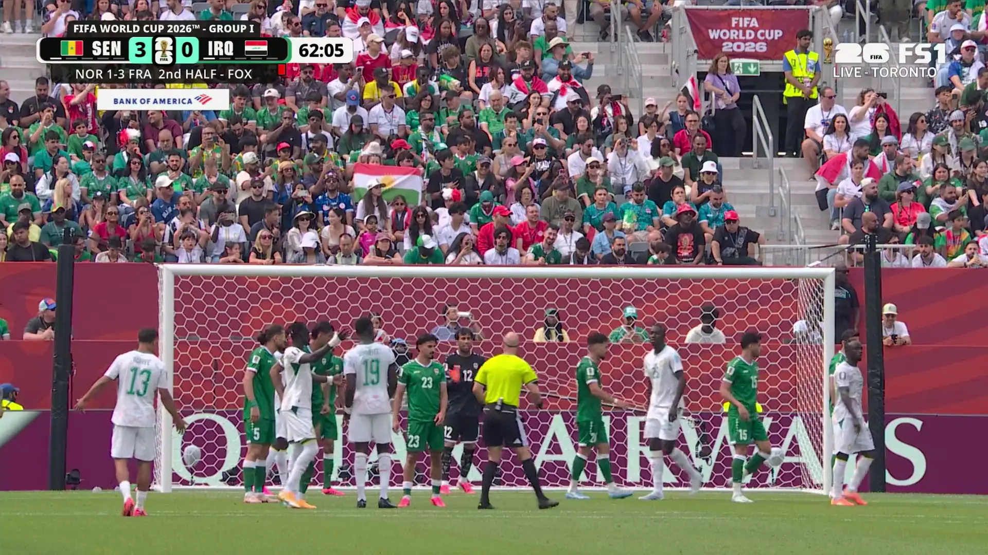 2026-06-27 Piala Dunia FIFA 2026 Babak Grup – Grup I: Senegal vs. Irak