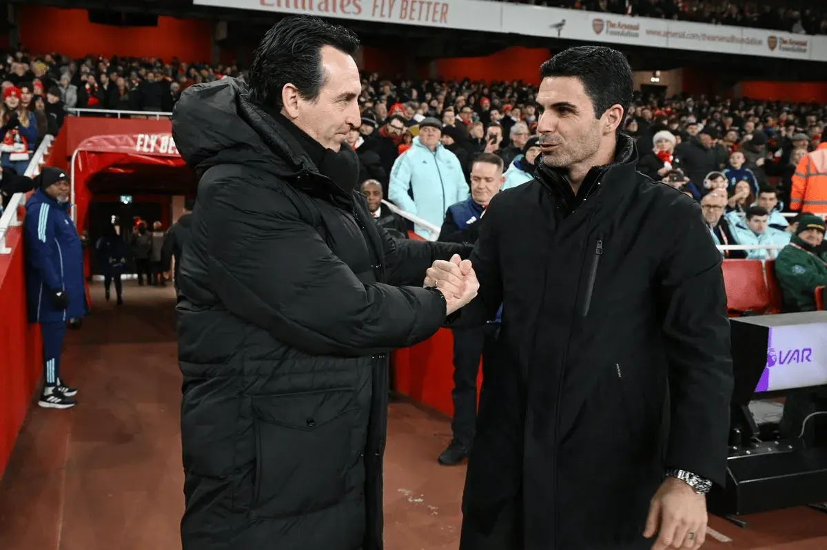 Emery,interview,Premier League,Aston Villa,Arsenal,camel.live