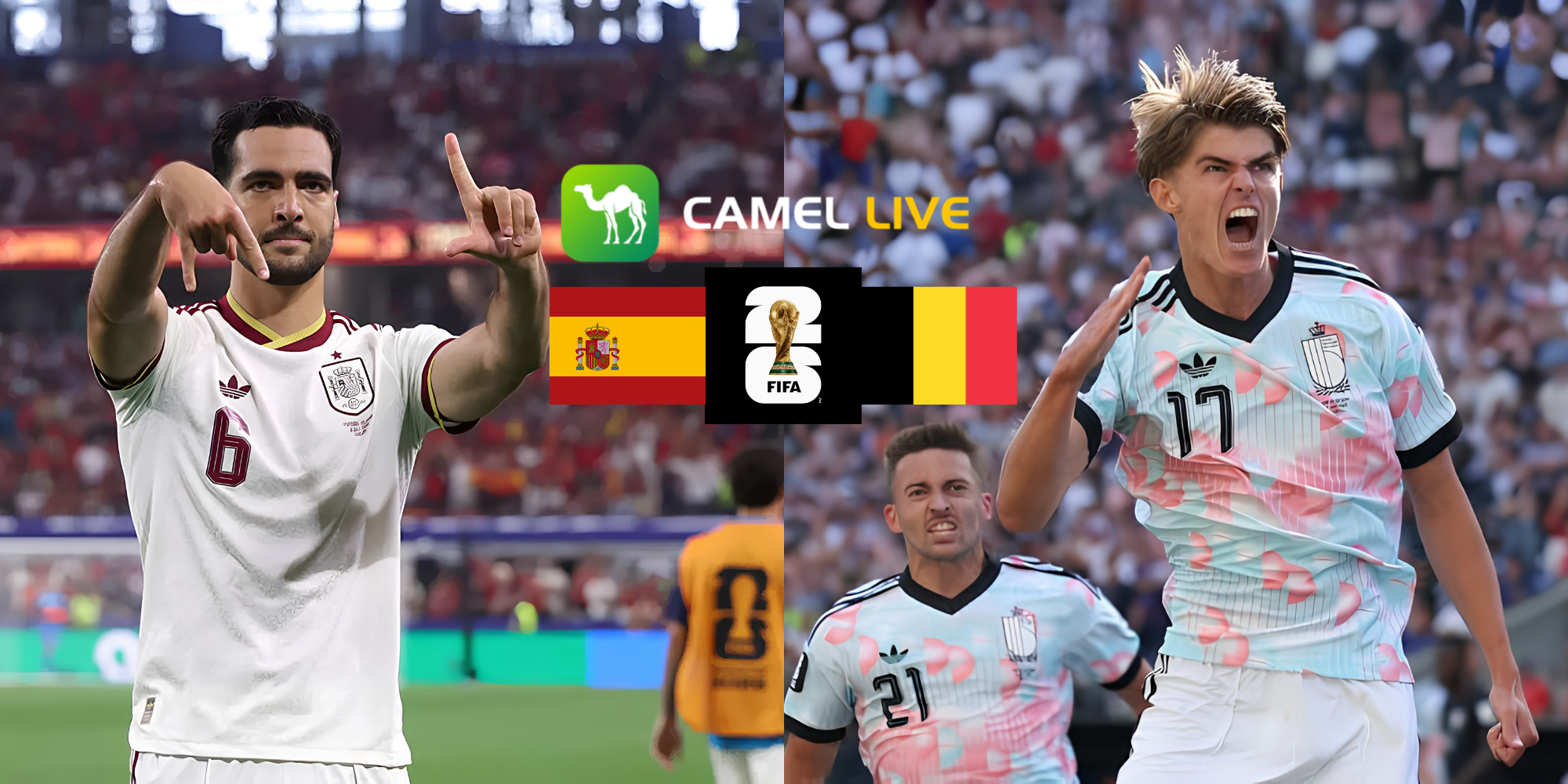 【Click to get your supported team's FREE avatar 】How to Watch World Cup Quarter-Finals Spain vs Belgium :Free Live Stream, TV channel and Start Time