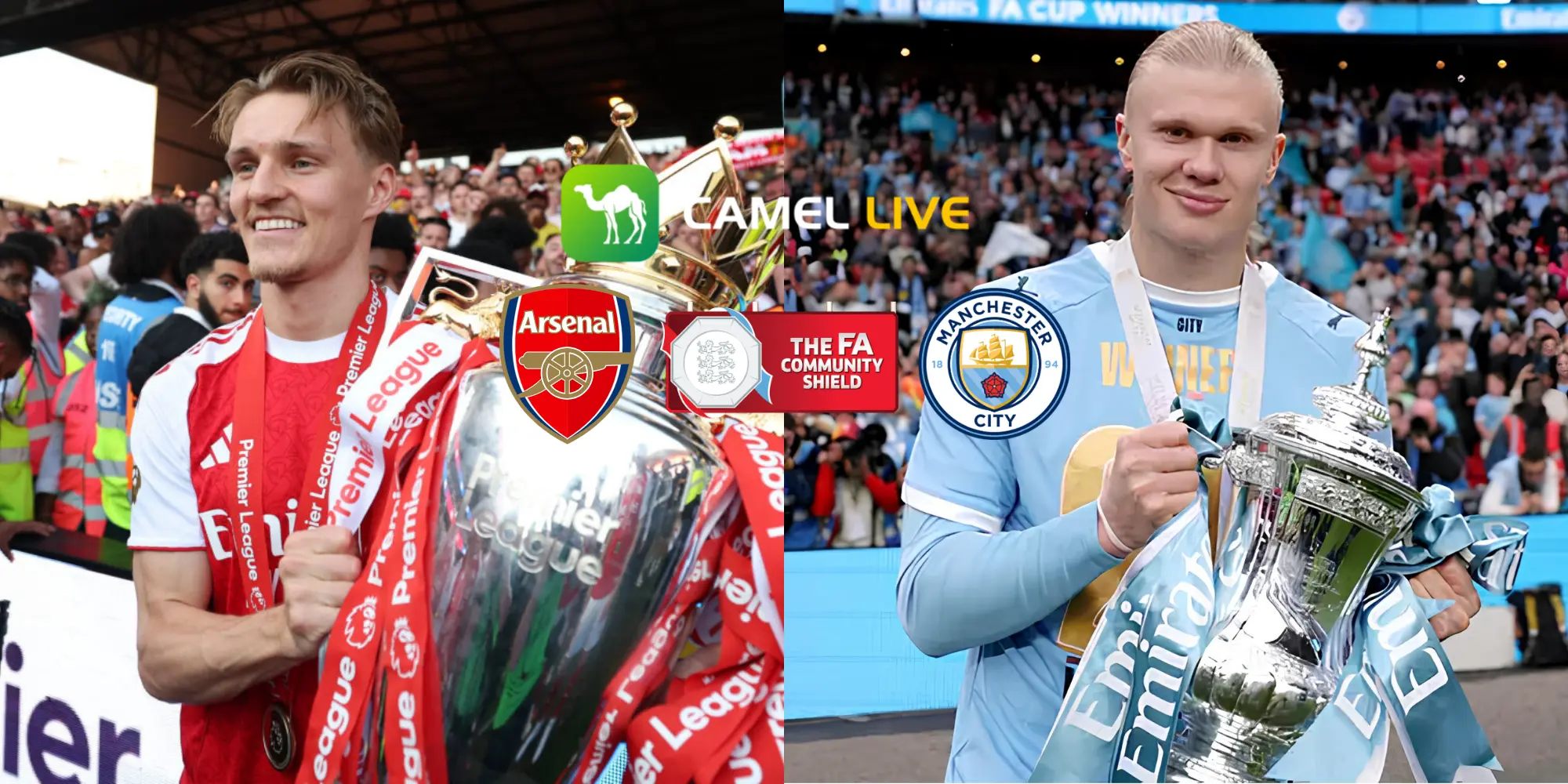 Cómo ver la FA Community Shield Manchester City vs Arsenal: transmisión en vivo gratis y hora de inicio