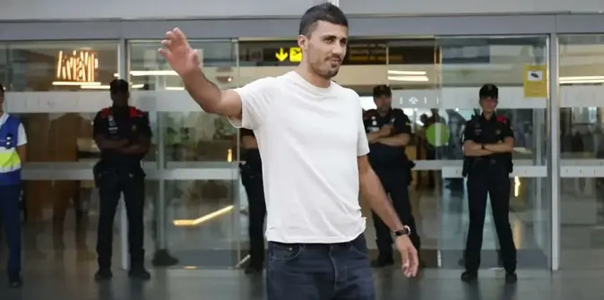 Rodri llega a Barcelona: jugar en el Barcelona es mi sueño