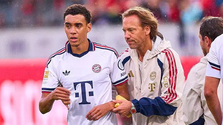 Jamal Musiala responde a desmaios em campo em dois jogos consecutivos
