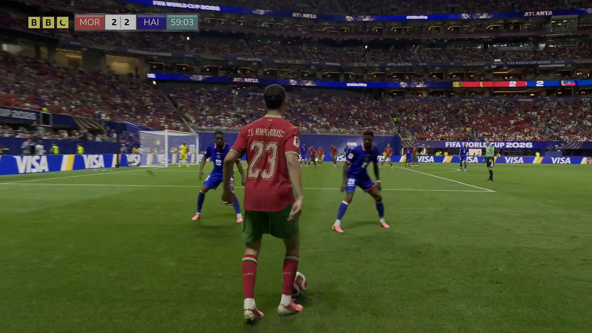 2026-06-25 Piala Dunia FIFA 2026 Babak Grup – Grup C: Maroko vs. Haiti